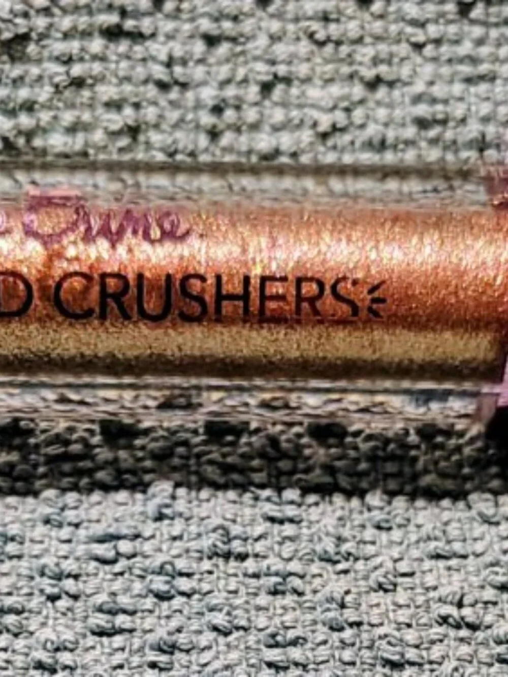 The Lime Crime Diamond Crushers Lip Topper in the shade Cleopatra